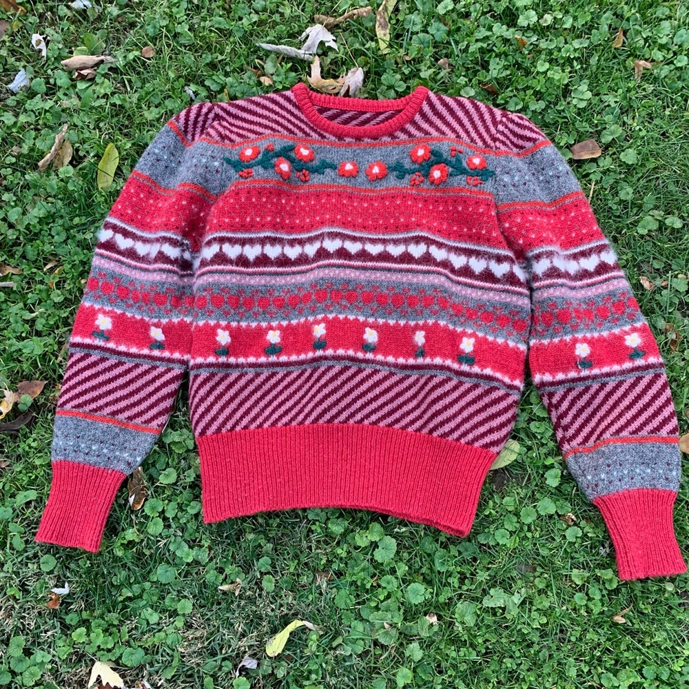 Vintage Cottagecore Sweater